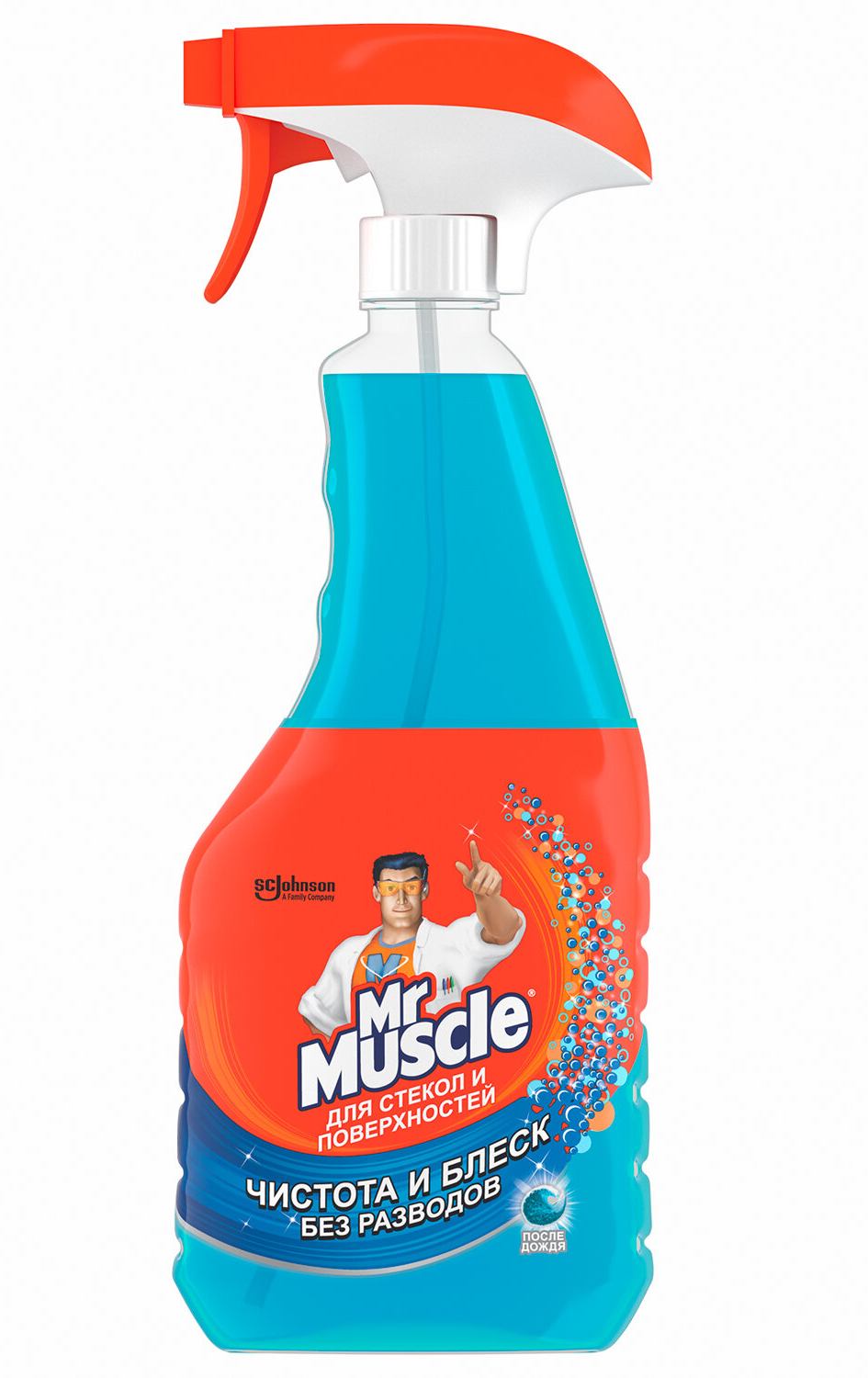 картинка Средство чистящее для ванны, 500 мл, бутыль с распылителем, "После дождя", Mr.Muscle, 600332 от магазина Альфанит в Кунгуре