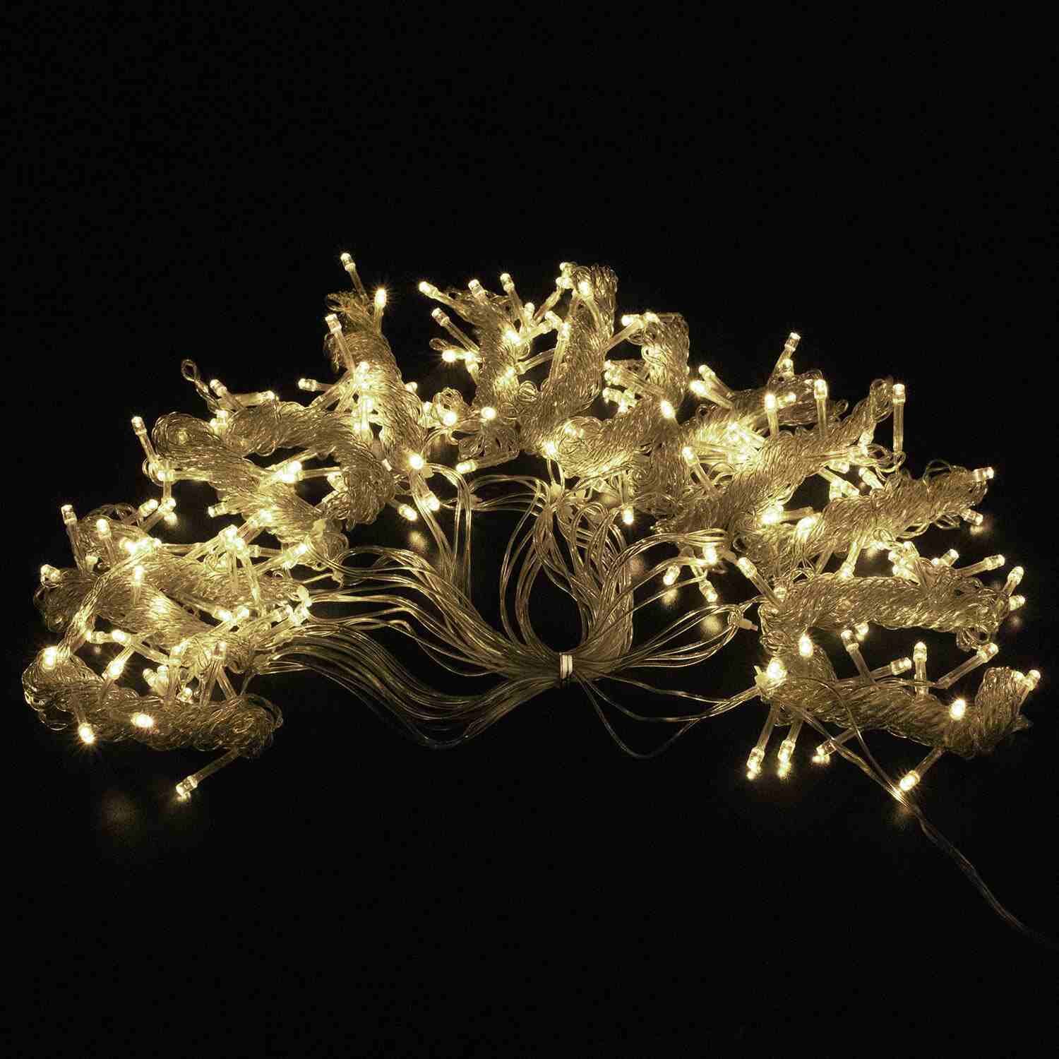 картинка Гирлянда штора, 3*3 м, 8 режимов, теплый белый, 196LED, Золотая сказка, 591352 от магазина Альфанит в Кунгуре