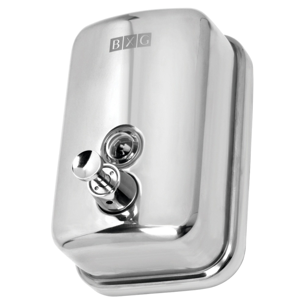 картинка Диспенсер для жидкого мыла, 0,5 л, наливной, нержавеющая сталь, "Antivandal SD H1-500", BXG, 601202 от магазина Альфанит в Кунгуре