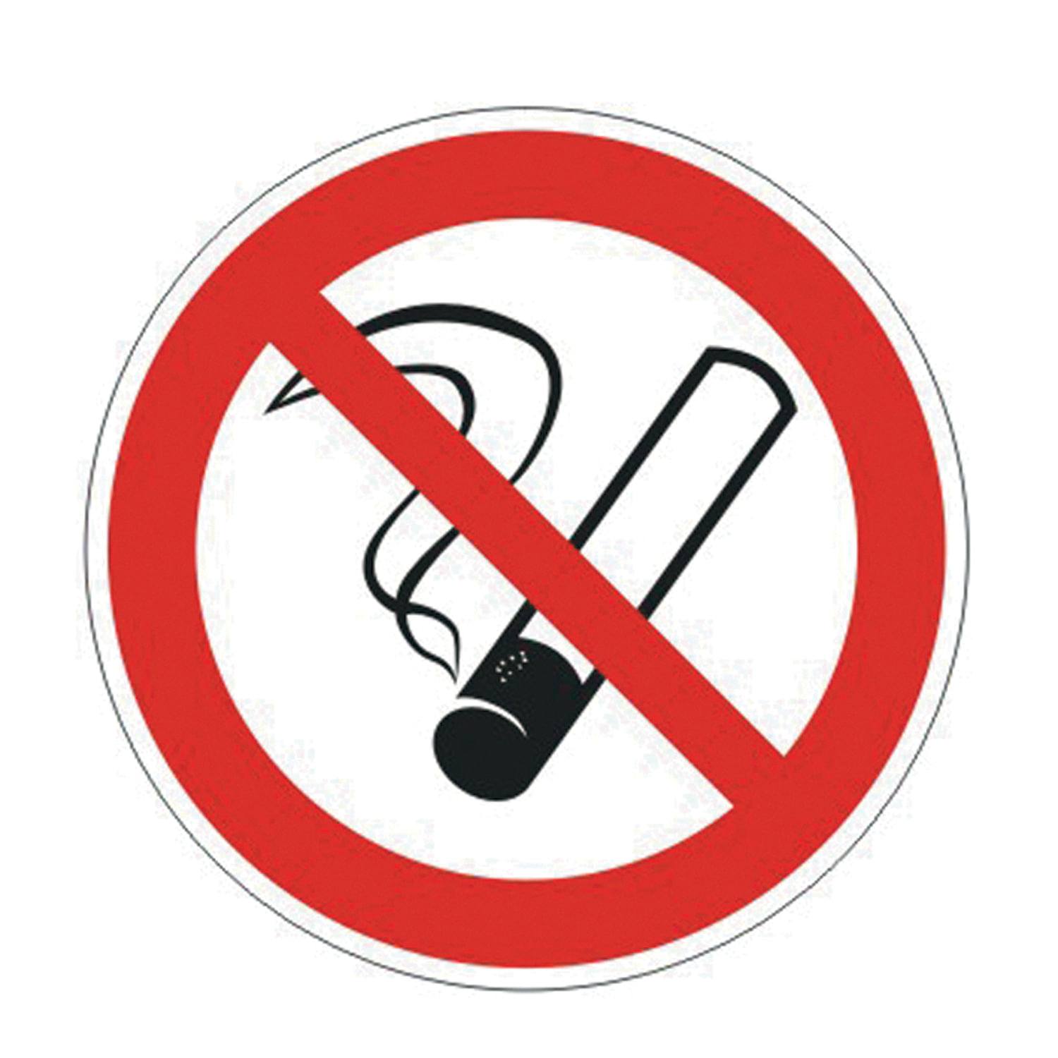 картинка Знак запрещающий, 20 см, самоклеящийся, "Запрещается курить", 610001/Р01 от магазина Альфанит в Кунгуре