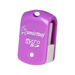 картинка Картридер SmartBuy 706-F, microSD, фиолетовый от магазина Альфанит в Кунгуре