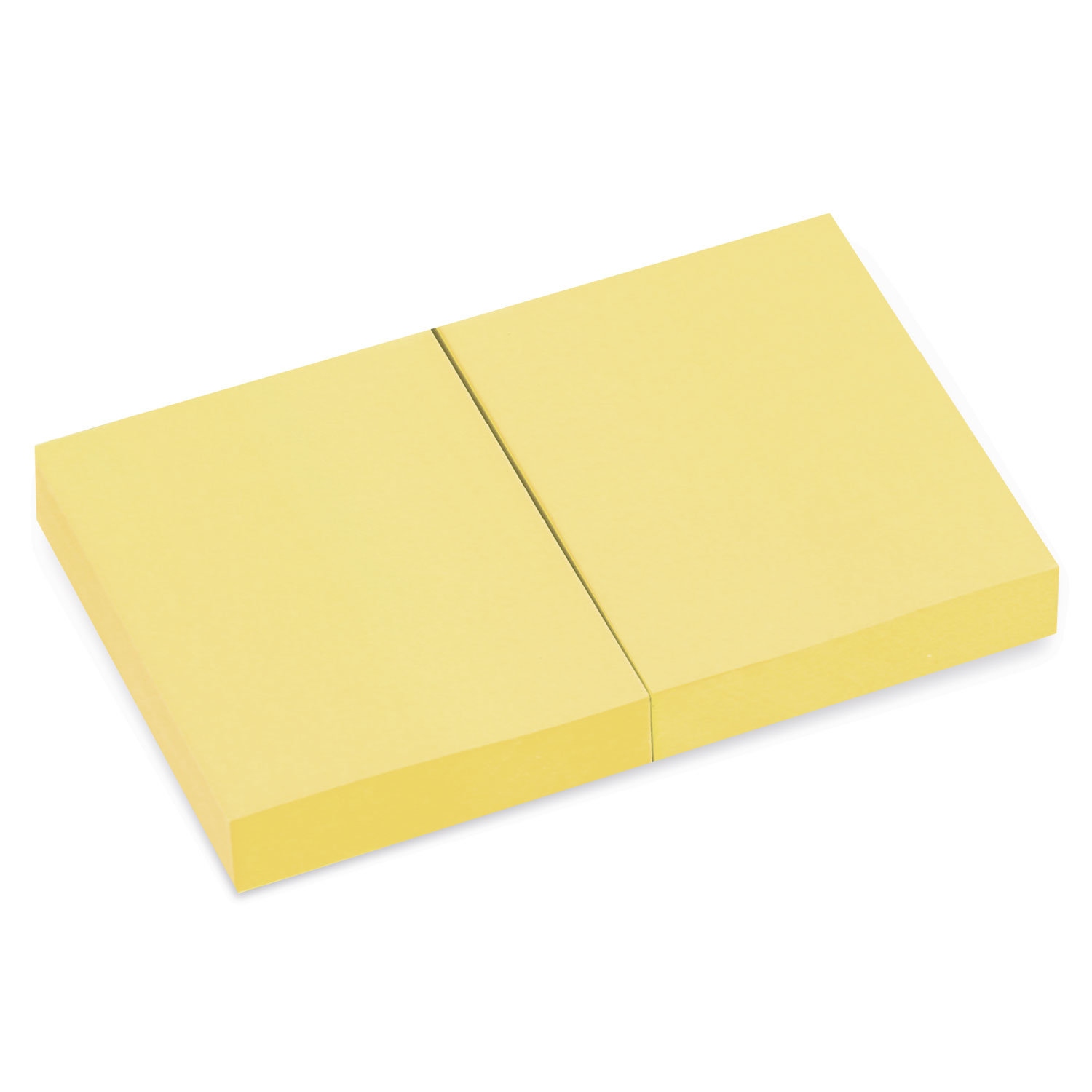 картинка Бумага для заметок с клеевым краем, 3,8*5,1 см, 100 л, желтый пастель, BRAUBERG, 122688 от магазина Альфанит в Кунгуре
