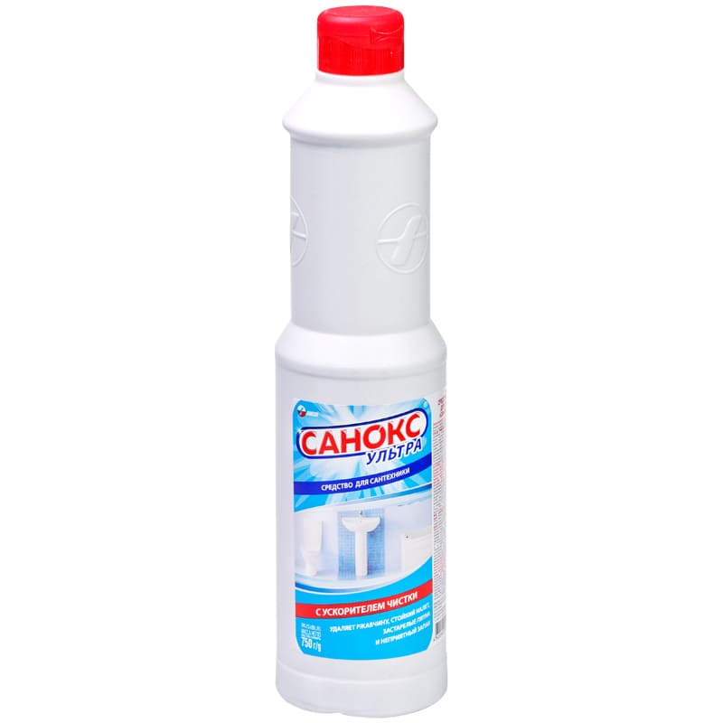 картинка Средство чистящее для санузла, 750 мл, бутыль, "Ультра", САНОКС от магазина Альфанит в Кунгуре