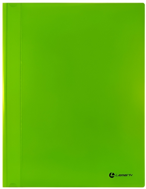 картинка Папка-скоросшиватель, А4, 300 мкм, зеленый, Lamark, FF0053-GN от магазина Альфанит в Кунгуре