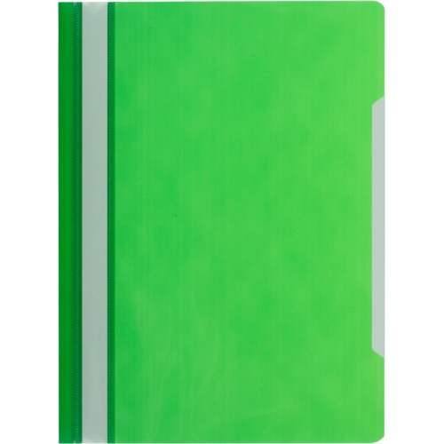 картинка Папка-скоросшиватель с прозрачным верхом, А4, 100 мкм, пластик, зеленый, "Economy", Attache, 993237 от магазина Альфанит в Кунгуре