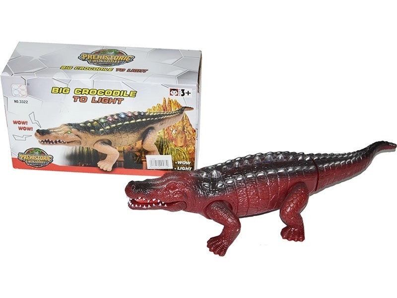 картинка Игрушка музыкальная, свет, звук, в коробке, "Крокодил", 3322 от магазина Альфанит в Кунгуре