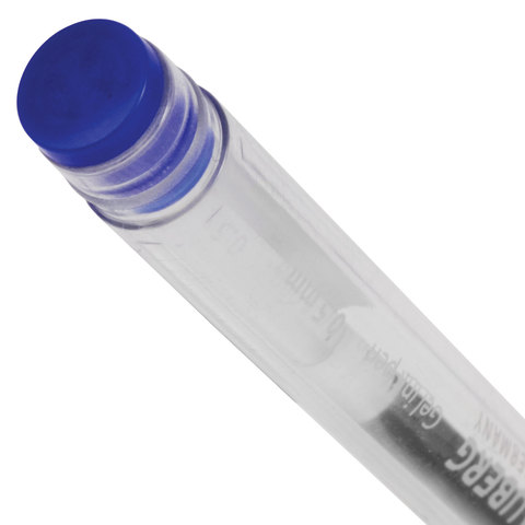 картинка Ручка гелевая, 0,5 мм, синяя, грип, "Number One", BRAUBERG, 141193 от магазина Альфанит в Кунгуре