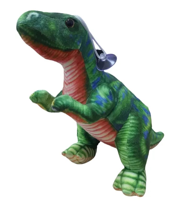 картинка Игрушка мягкая, 40 см, зеленый/оранжевый, "Динозавр", МАВ-67 от магазина Альфанит в Кунгуре