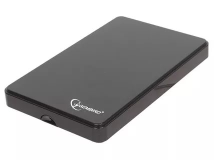 картинка Внешний корпус USB 2.0 для 2.5" HDD SATA Gembird EE2-U2S-40P, пластик, черный от магазина Альфанит в Кунгуре