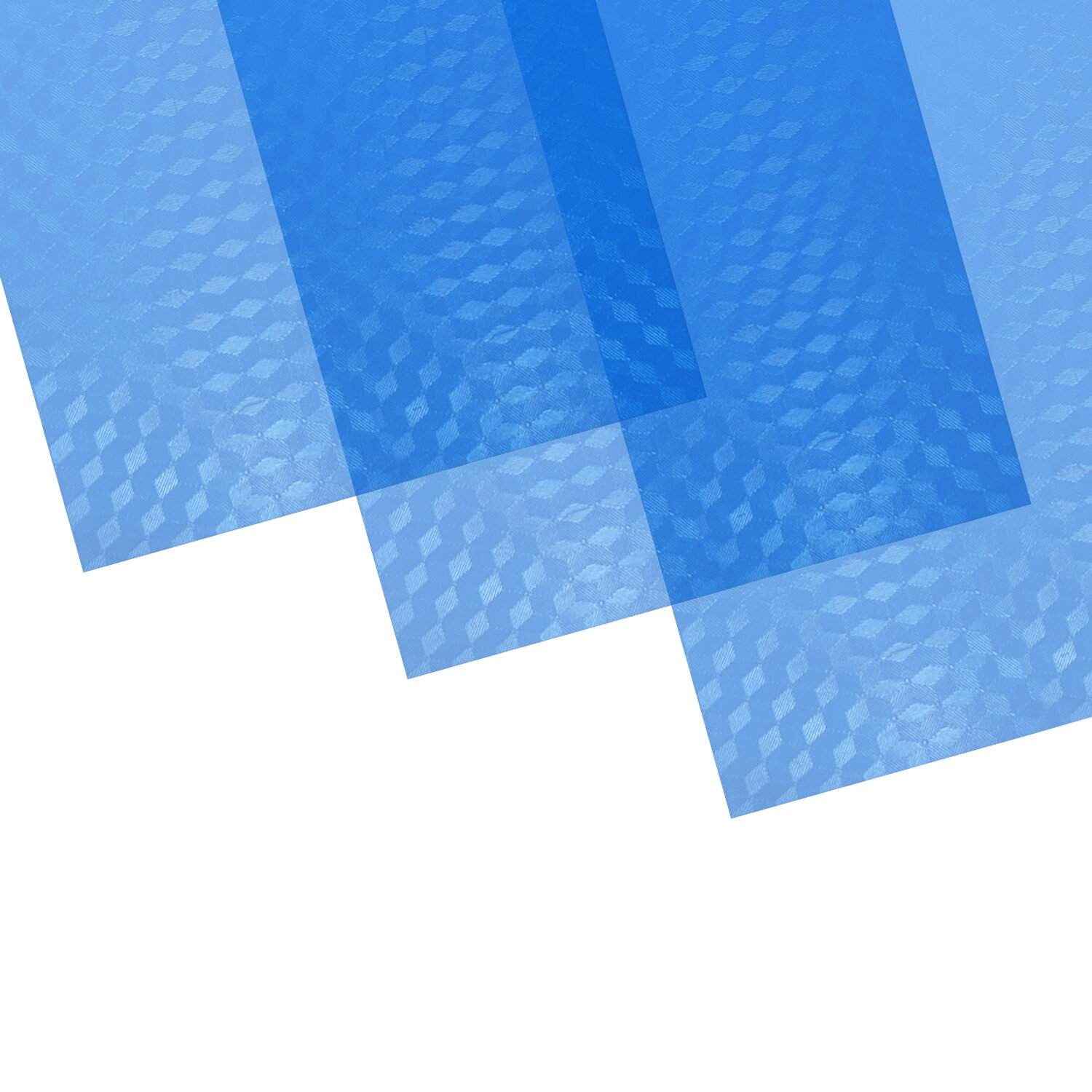 картинка Обложки для переплета 100 шт, А4, 150 мкм, прозрачно-синие, "Кристалл", BRAUBERG, 532158 от магазина Альфанит в Кунгуре
