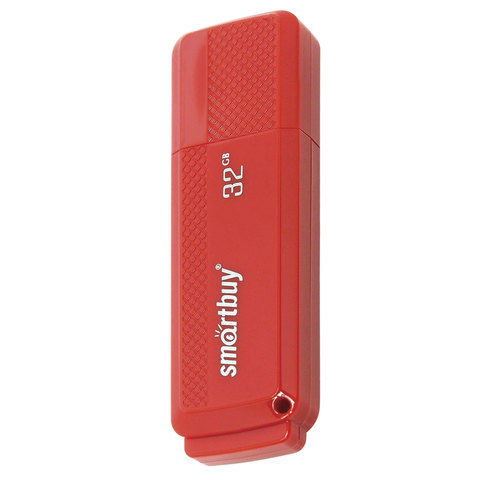 картинка Флеш-диск SmartBuy 32 GB, Dock, красный, SB32GBDK-R от магазина Альфанит в Кунгуре
