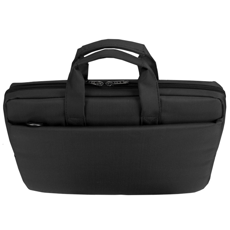 картинка Сумка для ноутбука 15.6" Continent CC-215 BK, 40*30*6 см, полиэстер/нейлон, черный, CC-215 BK от магазина Альфанит в Кунгуре