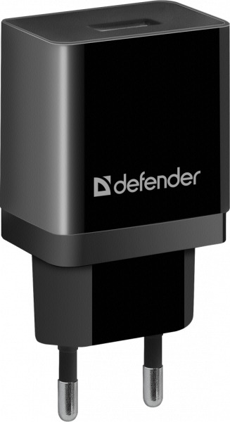 картинка Сетевой адаптер 220В USB, Defender EPA-10 2.1A, черный, в пакете, 83549 от магазина Альфанит в Кунгуре