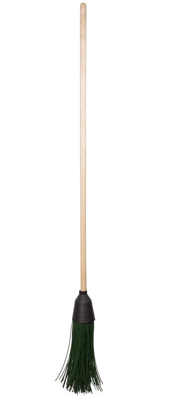 картинка Метла, 120 см, с деревянным черенком, щетина 30 см, Vega, 360668 от магазина Альфанит в Кунгуре
