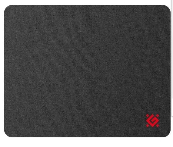 картинка Коврик для мыши Defender "Black", 250*200*3 мм, игровой, 50550 от магазина Альфанит в Кунгуре