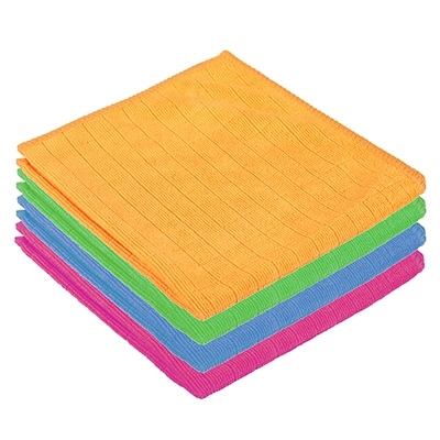 картинка Салфетка из микрофибры, 30*30 см, 220 г/м2, ассорти, в клетку, универсальная, Vetta, 448-080 от магазина Альфанит в Кунгуре