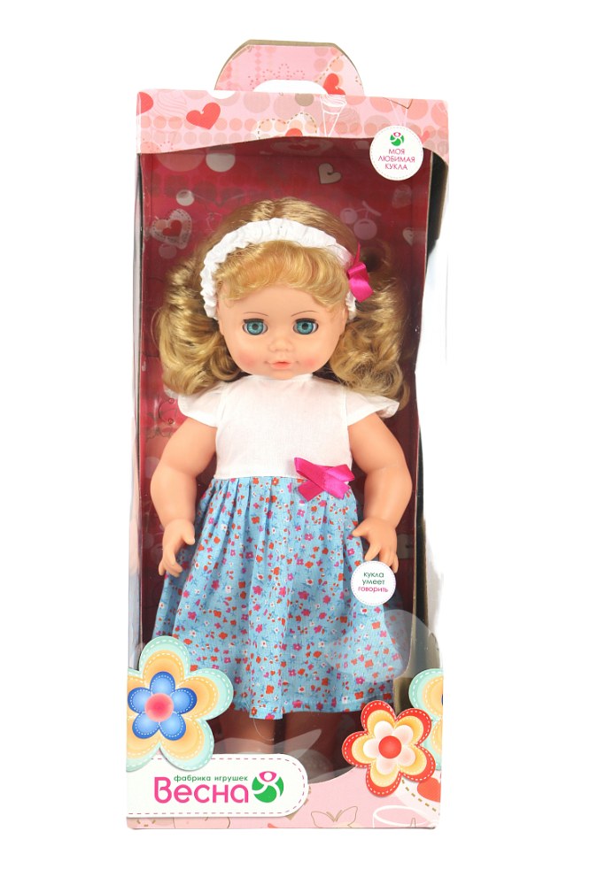 картинка Кукла говорящая, 43 см, пластик/винил, "Инна 27", Весна, В1339/о от магазина Альфанит в Кунгуре