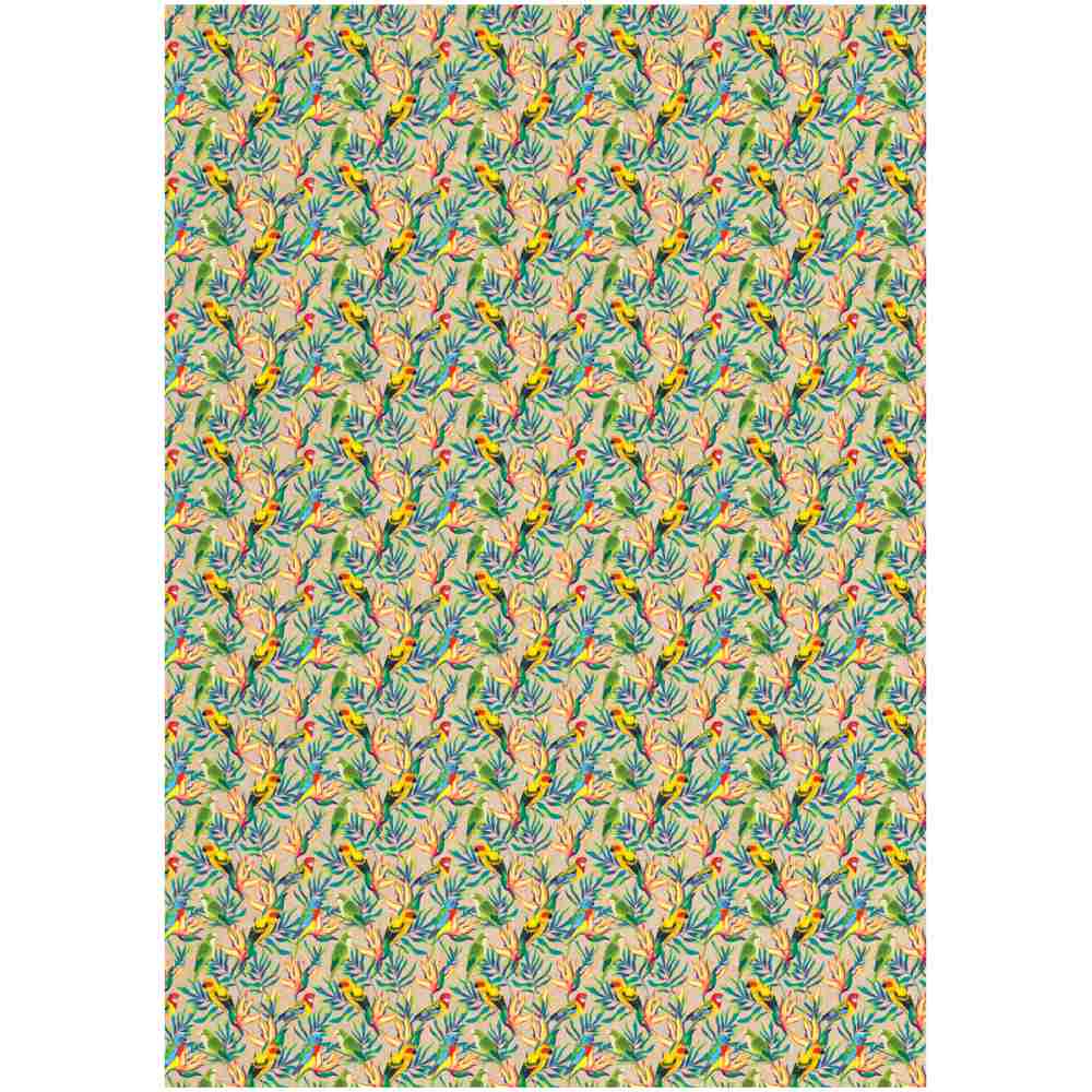 картинка Бумага упаковочная крафтовая, 70*100 см, 70 г/м2, ассорти, "Акварельные штрихи", MESHU, MS_53478 от магазина Альфанит в Кунгуре