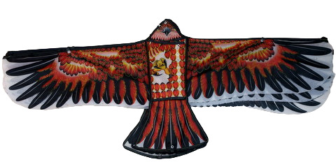 картинка Воздушный змей, 108*47 см, "Орел", Рыжий кот, AN02477 от магазина Альфанит в Кунгуре