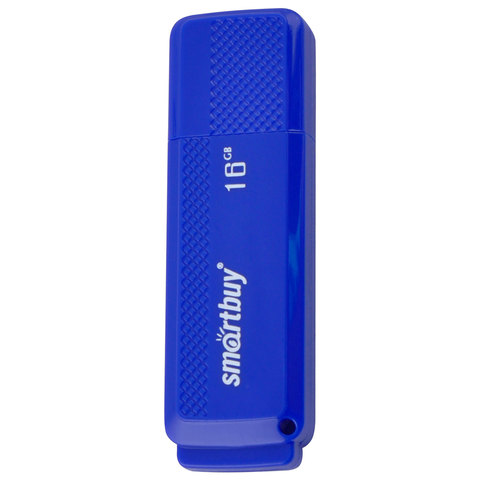 картинка Флеш-диск SmartBuy 16 GB, Dock, синий, SB16GBDK-B от магазина Альфанит в Кунгуре