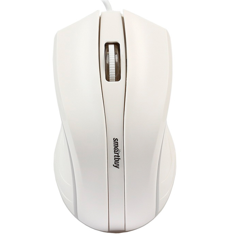 картинка Мышь проводная SmartBuy 338 One, 1000 dpi, USB, белый, подсветка, SBM-338-W от магазина Альфанит в Кунгуре