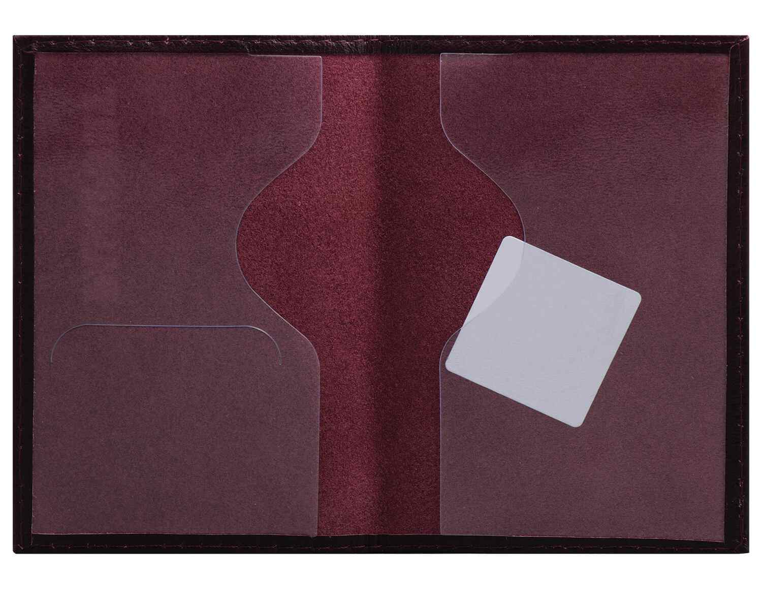 картинка Обложка для паспорта, кожа натуральная, бордовый, "Virginia. PASSPORT", STAFF, 237187 от магазина Альфанит в Кунгуре