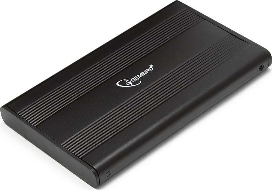 картинка Внешний корпус USB 3.0 для 2.5" HDD SATA Gembird EE2-U3S-5, металл, черный от магазина Альфанит в Кунгуре