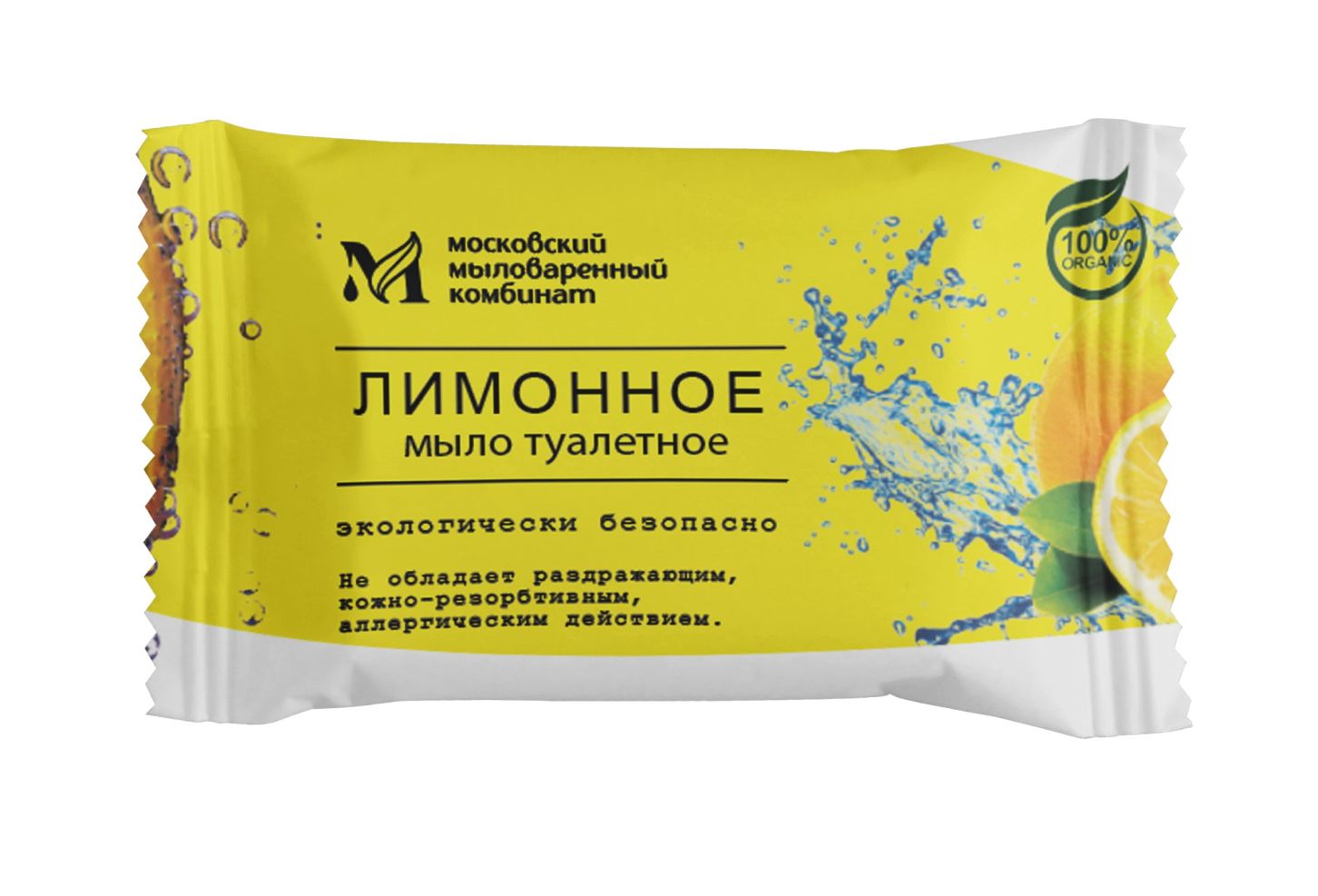 картинка Мыло, 100 гр, "Лимонное", ММК, МКТУ1121 от магазина Альфанит в Кунгуре