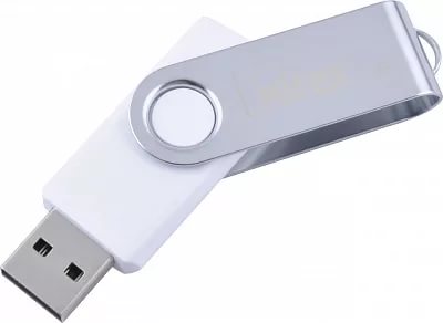 картинка Флеш-диск Mirex 4 GB USB 2.0, Swivel, белый, 13600-FMUSWT04 от магазина Альфанит в Кунгуре