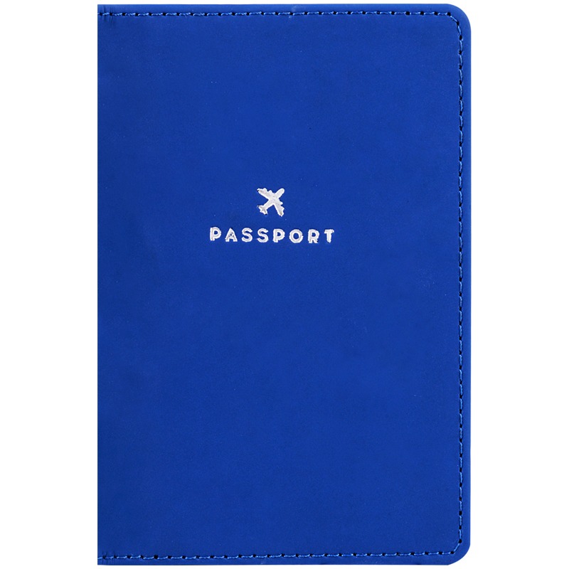 картинка Обложка для паспорта, кожзам, синий, "Journey", OfficeSpace, 311109 от магазина Альфанит в Кунгуре