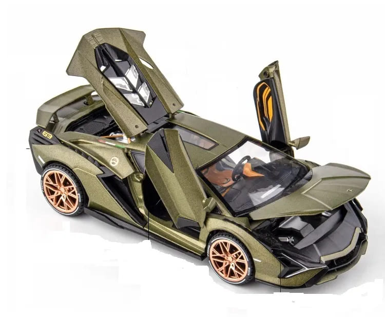 картинка Машина, 27*12 см, инерция, свет, звук, металл, ассорти, "LAMBORGHINI", MS920 от магазина Альфанит в Кунгуре