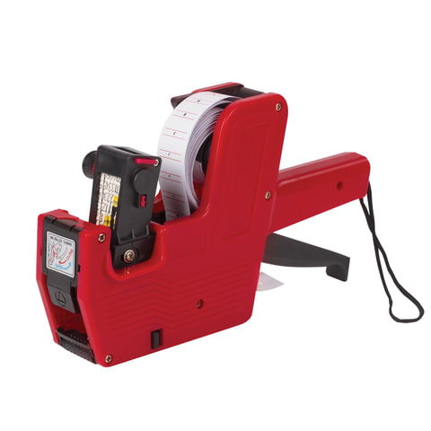 картинка Этикет-пистолет, 21*12 мм, 1-строчный (знаки, цифры), 8 символов, BRAUBERG, 290435 от магазина Альфанит в Кунгуре