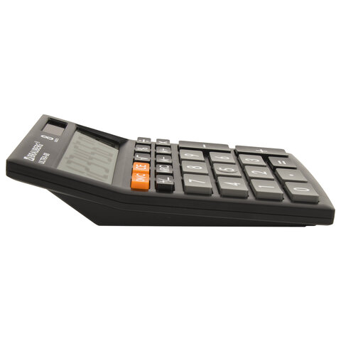 картинка Калькулятор настольный, 8 разрядов, 15,4*11,5 см, черный, компактный, "ULTRA-08-BK", BRAUBERG, 250507 от магазина Альфанит в Кунгуре