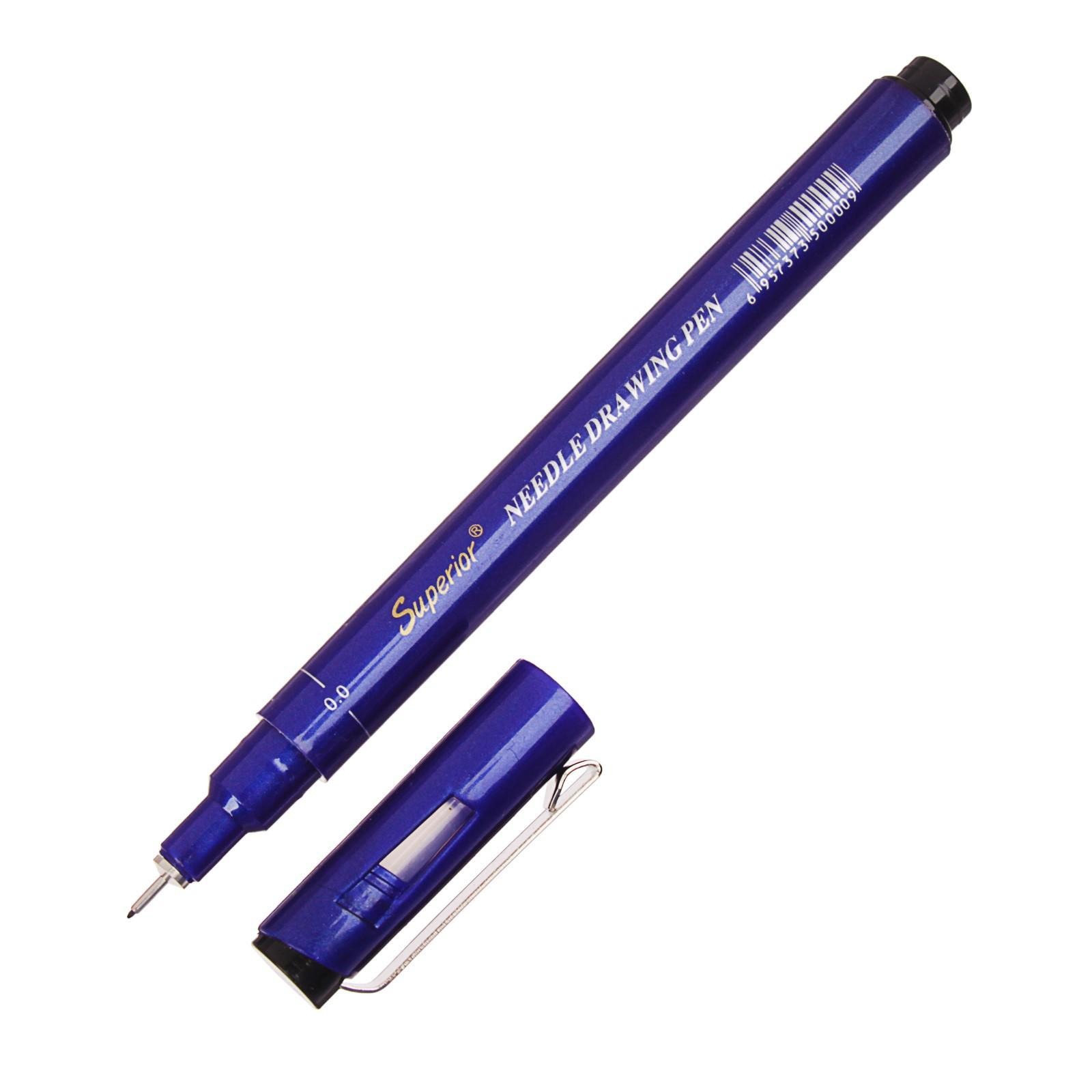 картинка Ручка капиллярная, 0,2 мм, корп. черный, Superior, 3658893 от магазина Альфанит в Кунгуре