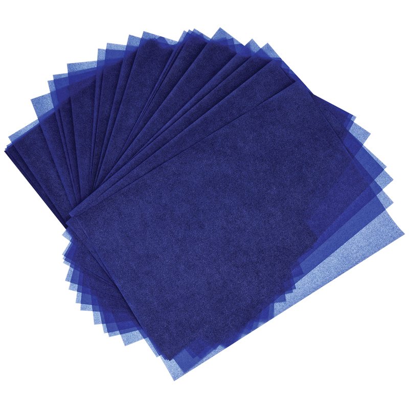 картинка Бумага копировальная, А4, 50 л, синяя, OfficeSpace, 158736 от магазина Альфанит в Кунгуре
