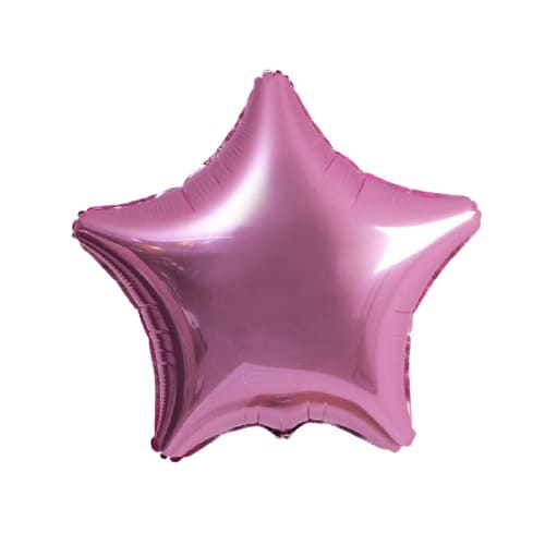 картинка Шар воздушный фольгированный, 19'', нежно-розовый, "Звезда", 757482 от магазина Альфанит в Кунгуре