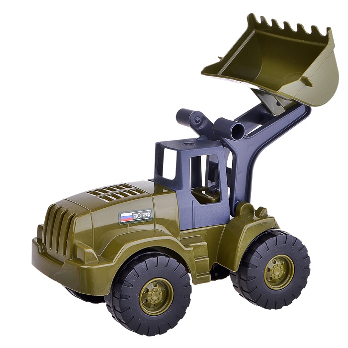 картинка Трактор-погрузчик, военный, "Агат", Полесье, 52254 от магазина Альфанит в Кунгуре