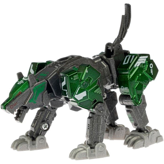 картинка Робот-трансформер, 13,8*5,2*18,6 см, металические детали, CRD, "Волк", Bondibon, ВВ5002, E2001-01 от магазина Альфанит в Кунгуре