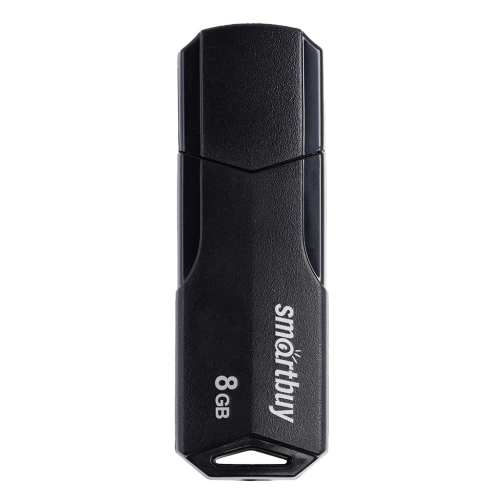 картинка Флеш-диск SmartBuy 8 GB USB 2.0, Clue, черный, SB8GBCLU-K от магазина Альфанит в Кунгуре