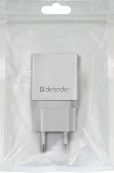 картинка Сетевой адаптер 220В USB Defender EPA-10 2.1A, белый, в пакете, 83549 от магазина Альфанит в Кунгуре