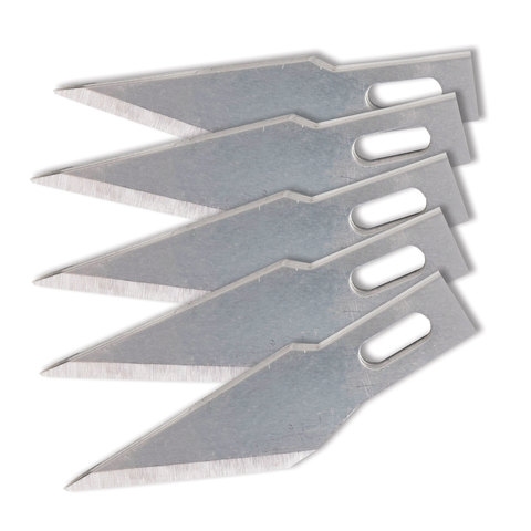 картинка Набор лезвий для ножей-скальпелей, 8 мм, 5 шт, BRAUBERG, 236636 от магазина Альфанит в Кунгуре