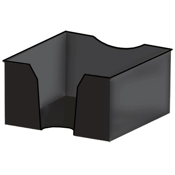 картинка Подставка для бумажного блока, 9*9*5 см, черный, Workmate, 045000501 от магазина Альфанит в Кунгуре