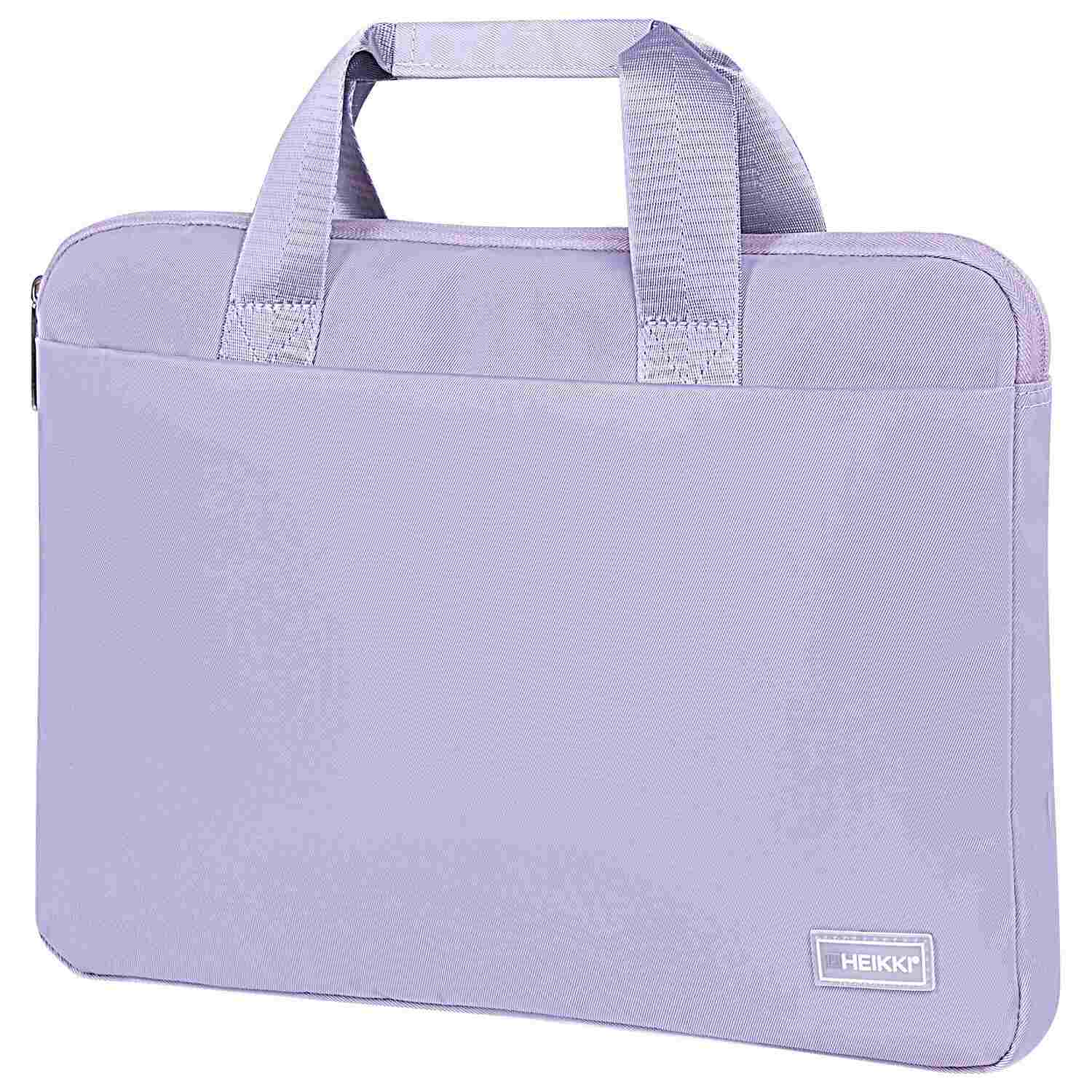 картинка Сумка для ноутбука 15.6" Heikki ultra, 1 отдел, 2 кармана, 28*39*3 см, полиэстер, лавандовый, 272610 от магазина Альфанит в Кунгуре
