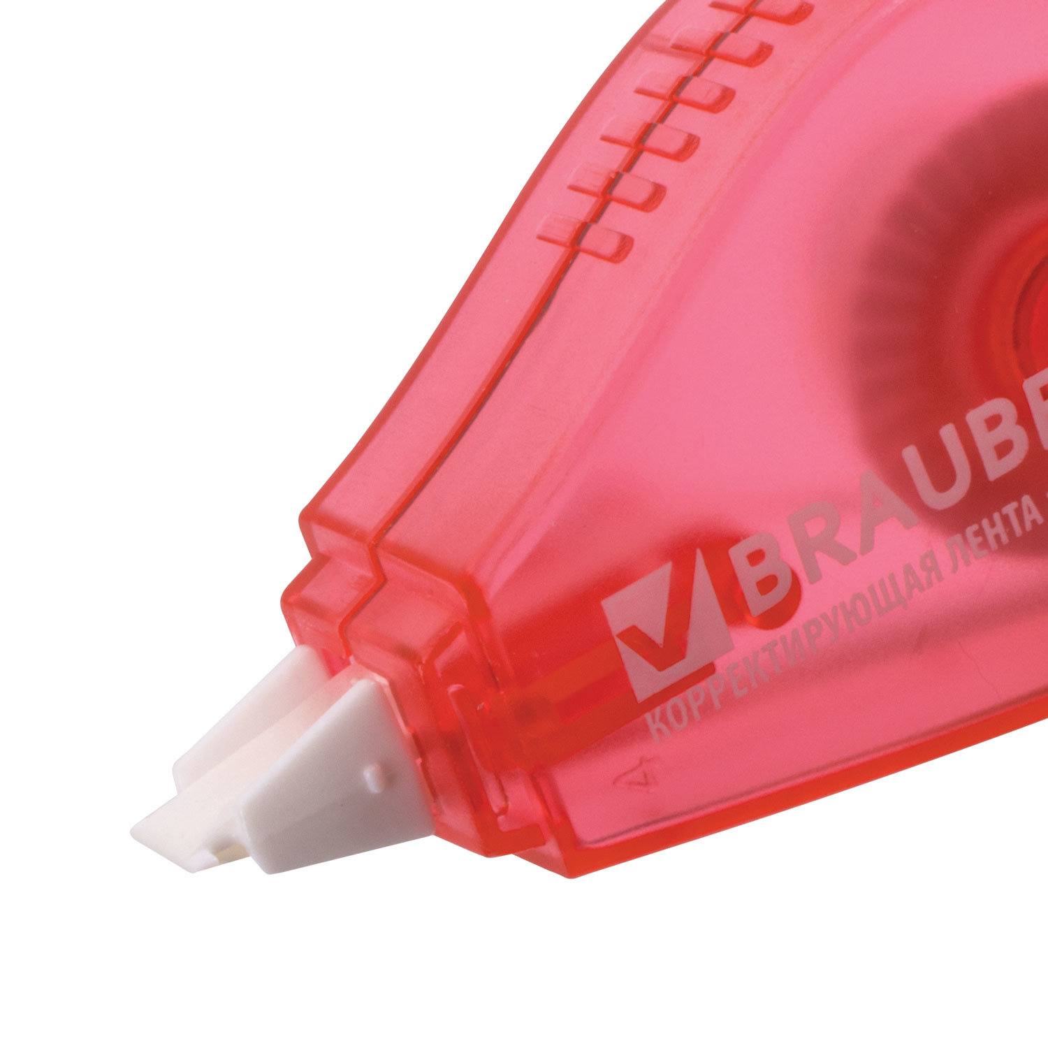 картинка Корректирующая лента, 5мм*6м, механизм перемотки, BRAUBERG, 226809 от магазина Альфанит в Кунгуре