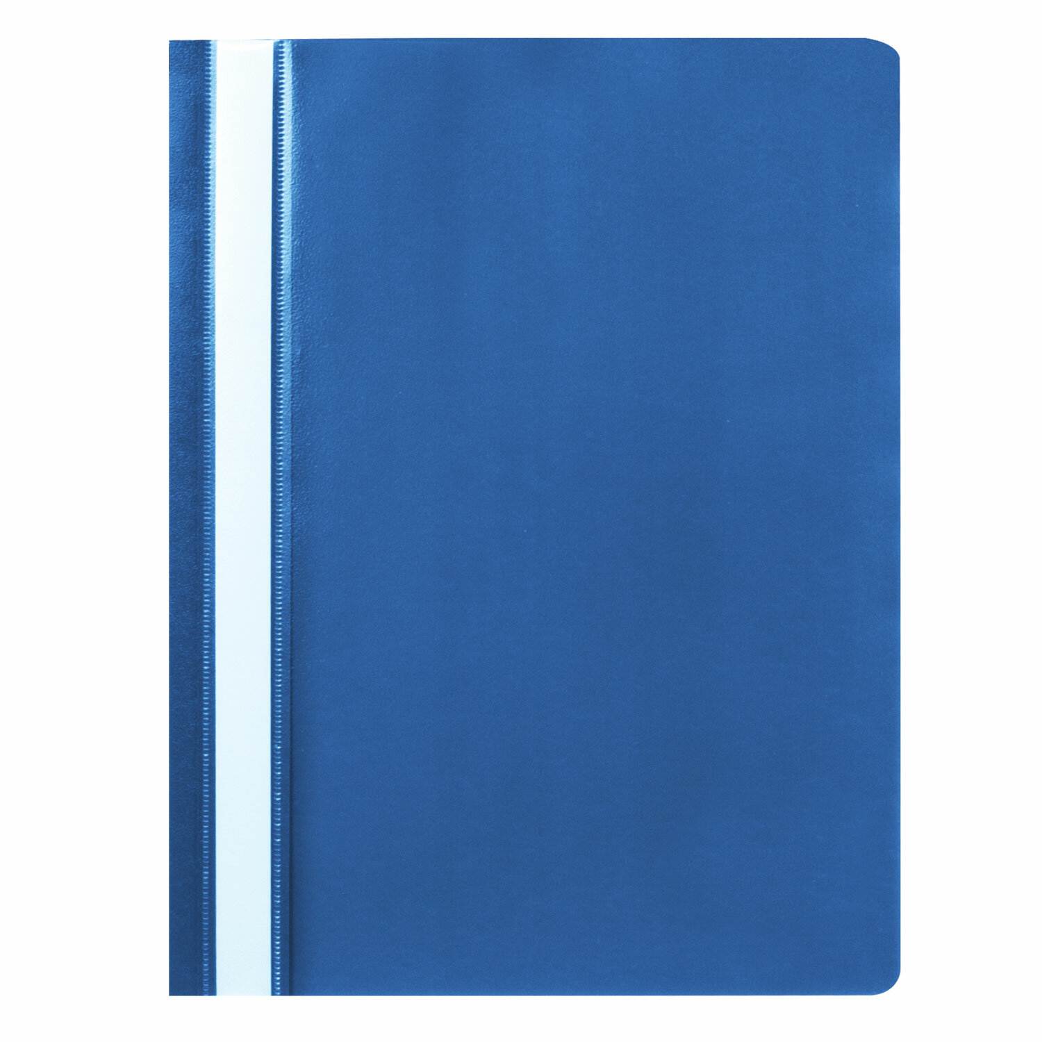 картинка Папка-скоросшиватель с прозрачным верхом, А4, 100/120 мкм, синий, STAFF, 225730 от магазина Альфанит в Кунгуре