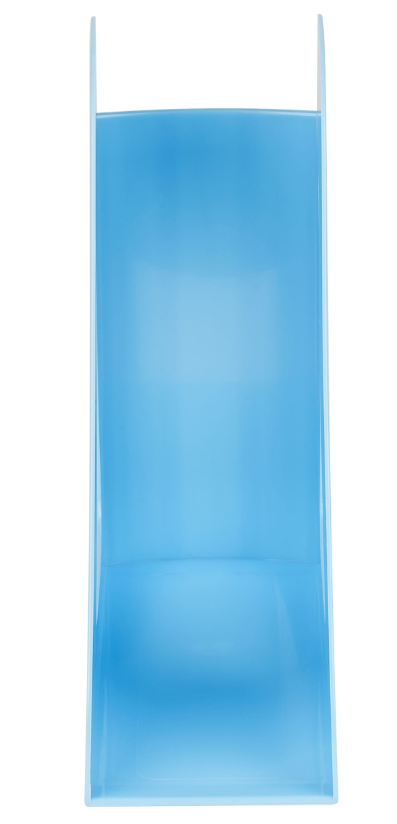 картинка Лоток для бумаг вертикальный 1 отдел, 90 мм, пластик, голубой, "Фаворит", СТАММ, ЛТВ-31279 от магазина Альфанит в Кунгуре