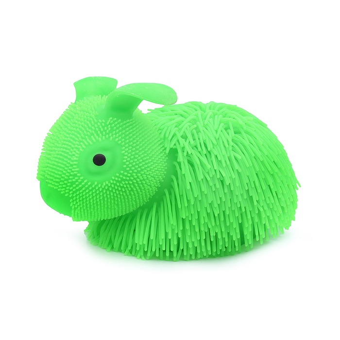картинка Антистресс, 20 см, светящийся, зеленый, "Кролик", 00-3439/01 от магазина Альфанит в Кунгуре