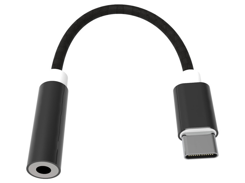 картинка Адаптер Ritmix, RCC-032, USB Type-C/Jack3.5F, черный от магазина Альфанит в Кунгуре