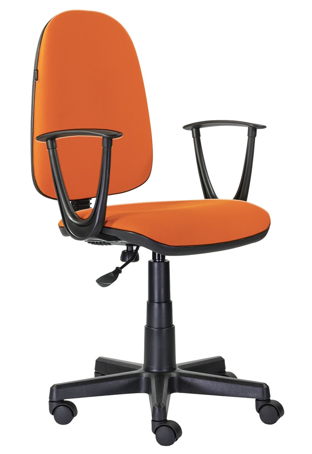 картинка Кресло офисное BRABIX "Prestige Start MG-312", до 80 кг, ткань, оранжевый, эргономичная спинка, 531922 от магазина Альфанит в Кунгуре