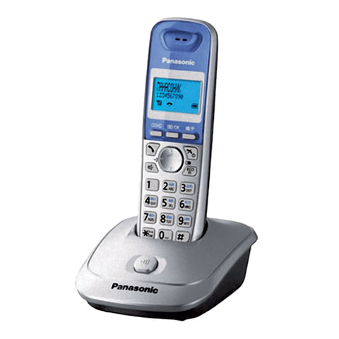 картинка Радиотелефон DECT Panasonic KX-TG2511RUS серебристый от магазина Альфанит в Кунгуре